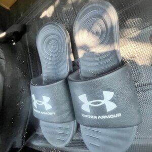 Under Armour Men’s Slides Black Size 10 Comfort Sandals/slides